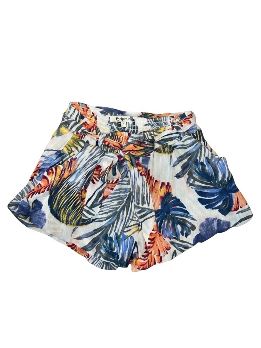 EUC Rip Curl Tropical Floral Shorts Women's XS Beach Vacation Summer Resort